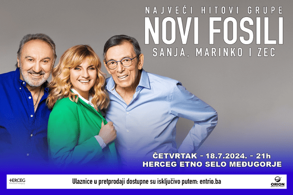 Novi Fosili – Koncert u Herceg Etno selu Novi Fosili – Koncert u Herceg Etno selu