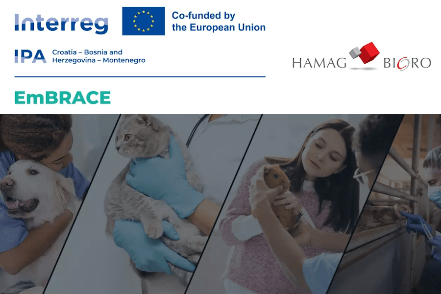 CrossVetInnoTech – Jačanje prekogranične suradnje u veterinarskim uslugama kroz inovativne poslovne modele i suvremena tehnološka rješenja CrossVetInnoTech – Jačanje prekogranične suradnje u veterinarskim uslugama kroz inovativne poslovne modele i suvremena tehnološka rješenja