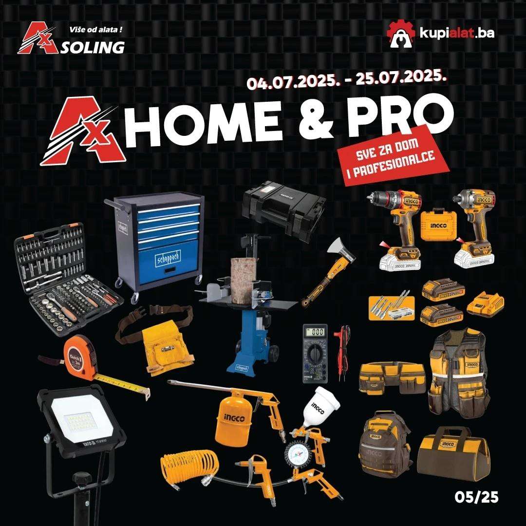 AX-SOLING: Ne propustite akcijske ponude iz našeg novog AX HOME & PRO letka! AX-SOLING: Ne propustite akcijske ponude iz našeg novog AX HOME & PRO letka!