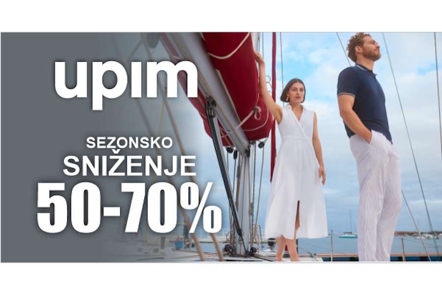 Veliko sezonsko sniženje 50-70 % u UPIM-u je započelo!