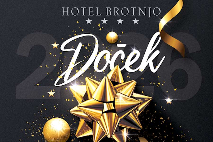 DOČEK NOVE 2026. GODINE U HOTELU BROTNJO