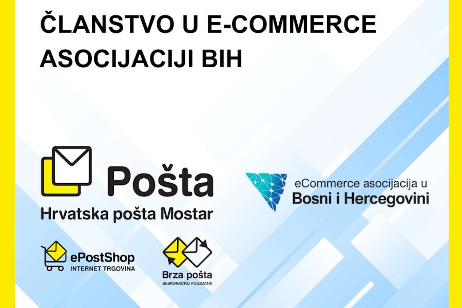 Hrvatska pošta Mostar postala član eCommerce asocijacije u Bosni i Hercegovini