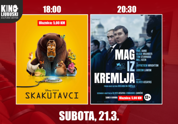 Filmska subota – Kino Ljubuški