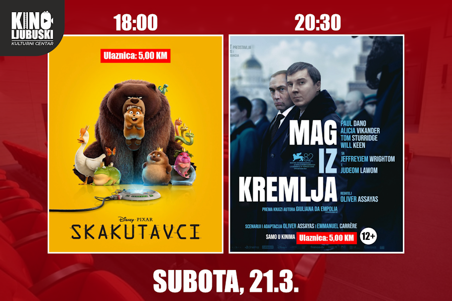 Filmska subota – Kino Ljubuški
