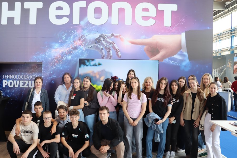 Treći dan sajma: HT Eronet ugostio predstavnike Sveučilišta u Mostaru, studente i učenike