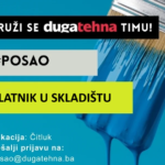DUGATEHNA zapošljava: Djelatnik u skladištu