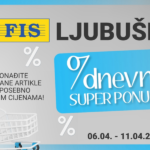 Sedmodnevna super ponuda prodajnog centra FIS Ljubuški – kupujte i štedite