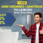 Dani keramike i sanitarije u FIS-u u Ljubuškom – iskoristite odlične pogodnosti!