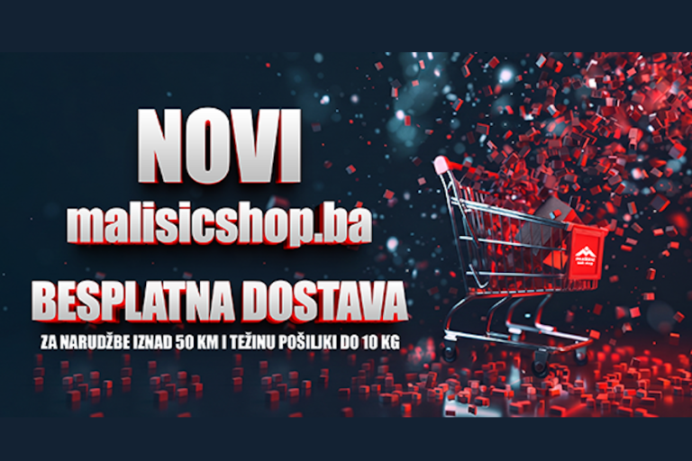 NOVI malisicshop.ba – ONLINE DESTINACIJA ZA SVE ŠTO VAŠ DOM TREBA!
