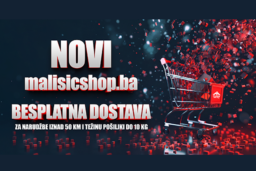 NOVI malisicshop.ba – ONLINE DESTINACIJA ZA SVE ŠTO VAŠ DOM TREBA!
