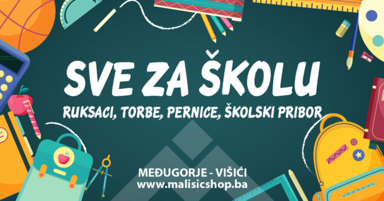 Školska avantura može početi – sve što vaš školarac treba pronađite u trgovinama Mališić Home&Decor!