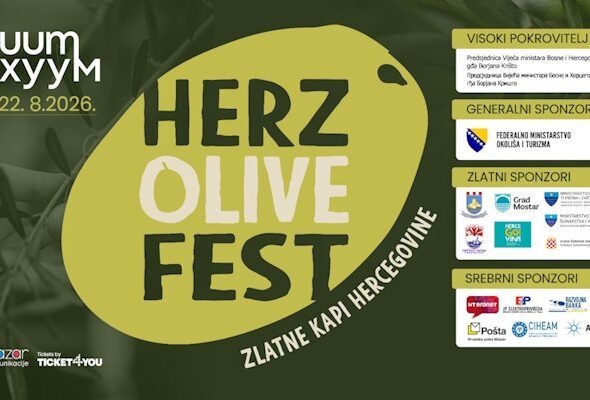 1. Festival maslinovih ulja Hercegovine „HerzOliveFest – ZLATNE KAPI HERCEGIOVINE“