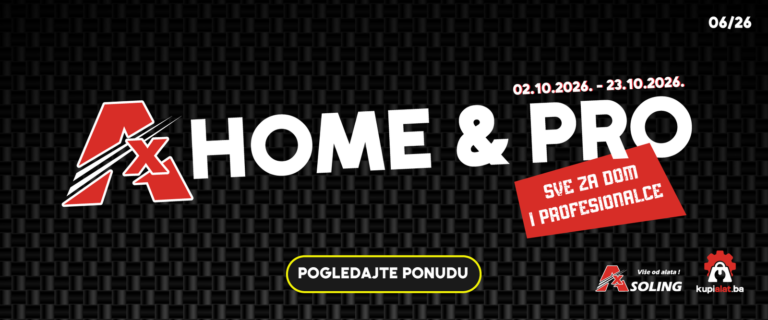 Novi letak AX HOME&PRO s popustima do 50% je stigao!