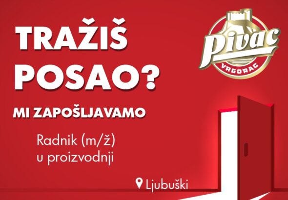 Prilika za posao u Ljubuškom: Mesna industrija Braća Pivac zapošljava više radnika, iskustvo nije potrebno