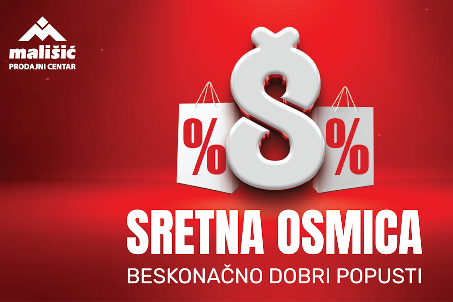 SRETNA OSMICA U PC MALIŠIĆ MEĐUGORJE – četvrtak, 08.10.2026.g.