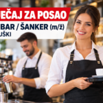 NATJEČAJ ZA POSAO: KONOBAR / ŠANKER (m/ž) – LJUBUŠKI